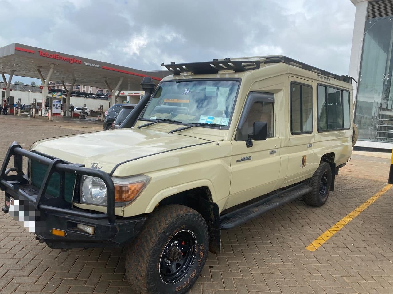 Land Cruiser Tour Van view 2